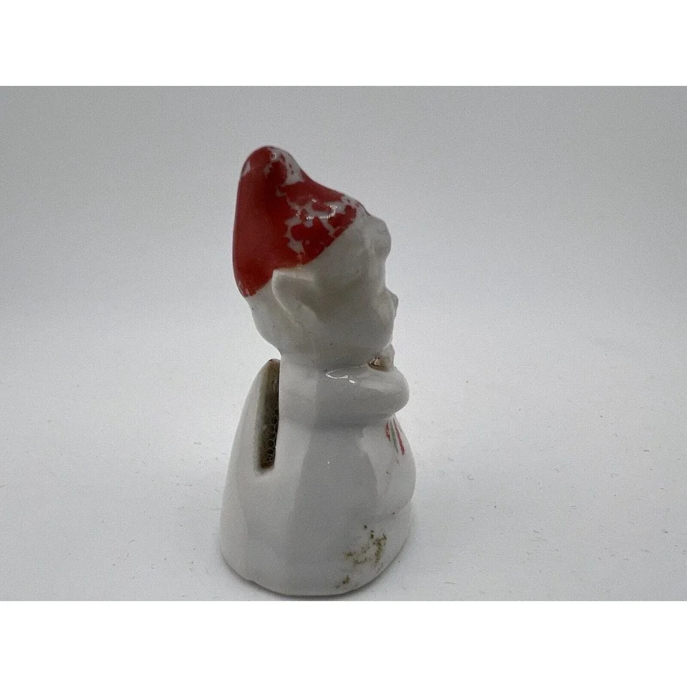 Vintage‎ Antique Home Decoration Ceramic Christmas Elf Place Card Holder